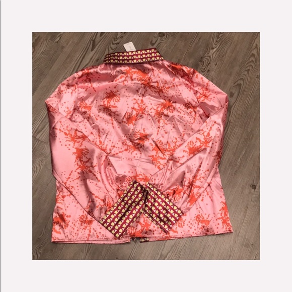 Silky retro blouse - Picture 3 of 8